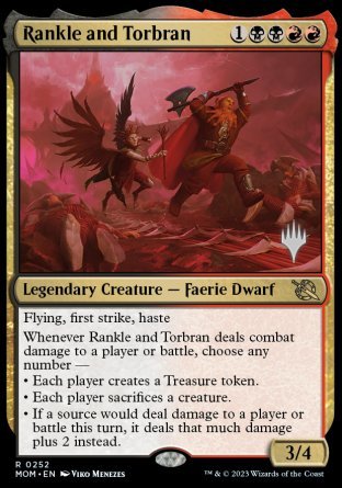 Rankle and Torbran (Promo Pack) [March of the Machine Promos] | Boutique FDB TCG