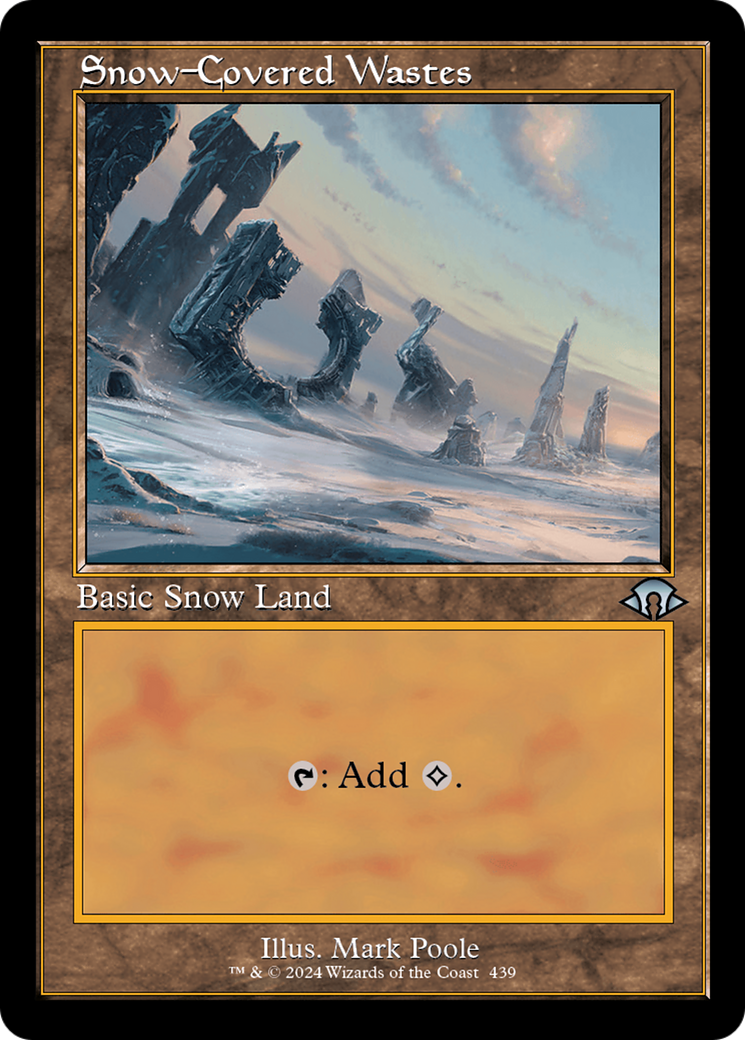 Snow-Covered Wastes (Retro) [Modern Horizons 3] | Boutique FDB TCG