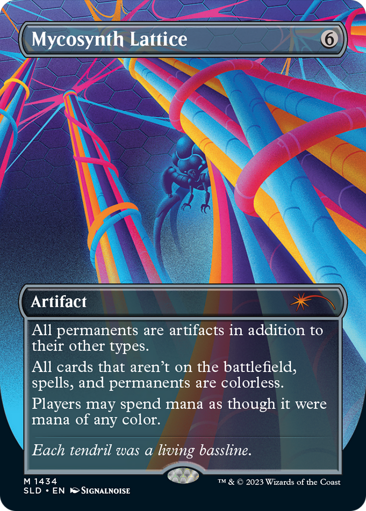 Mycosynth Lattice (Rainbow Foil) [Secret Lair Drop Series] | Boutique FDB TCG