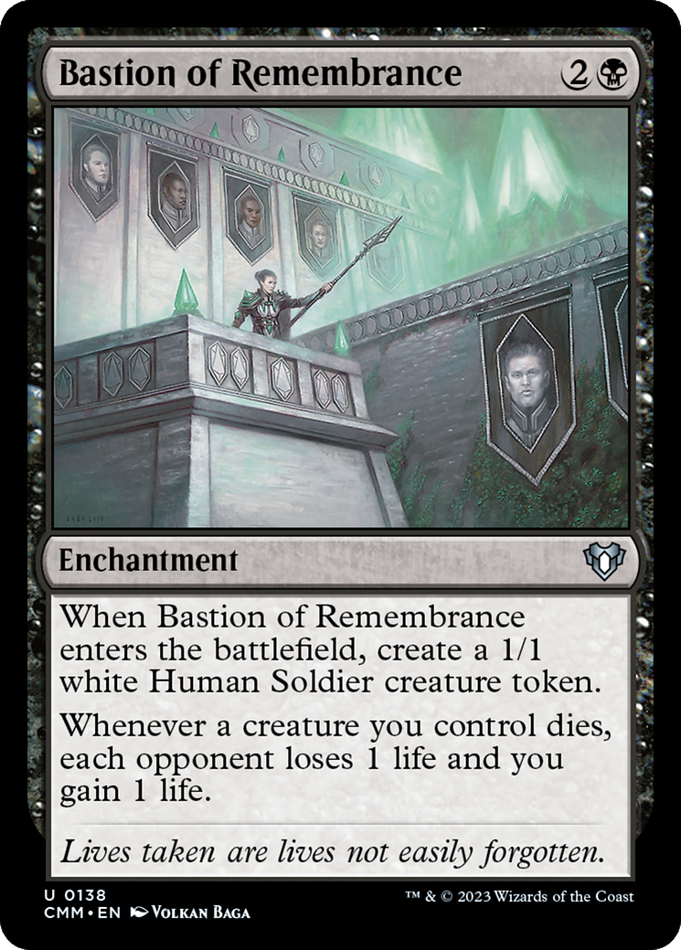 Bastion of Remembrance [Commander Masters] | Boutique FDB TCG