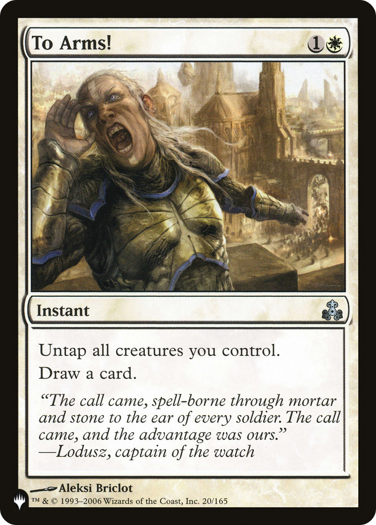 To Arms! [The List] | Boutique FDB TCG