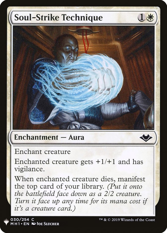 Soul-Strike Technique [Mystery Booster] | Boutique FDB TCG