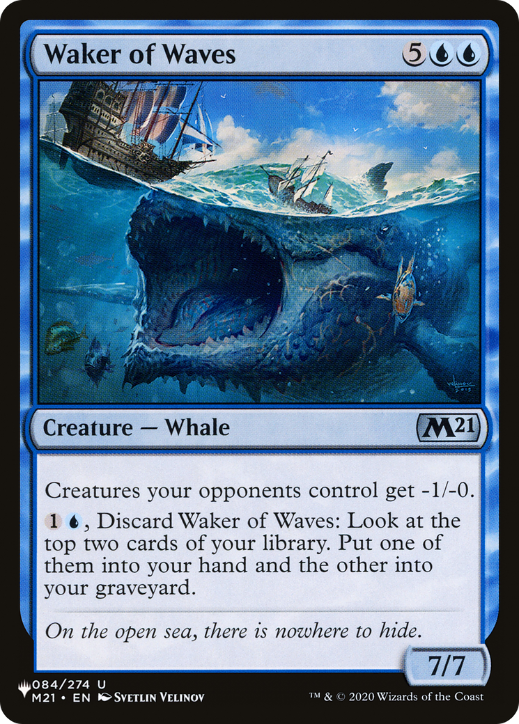 Waker of Waves [The List Reprints] | Boutique FDB TCG