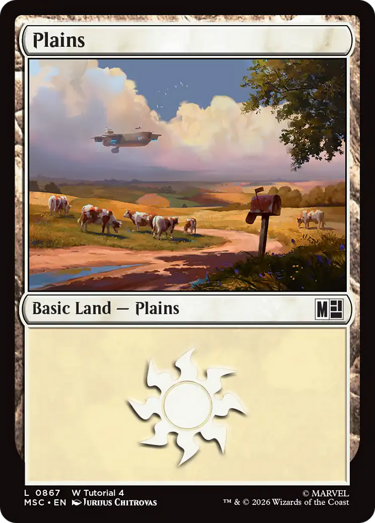 Plains (0867) [Marvel Super Heroes Commander] | Boutique FDB TCG