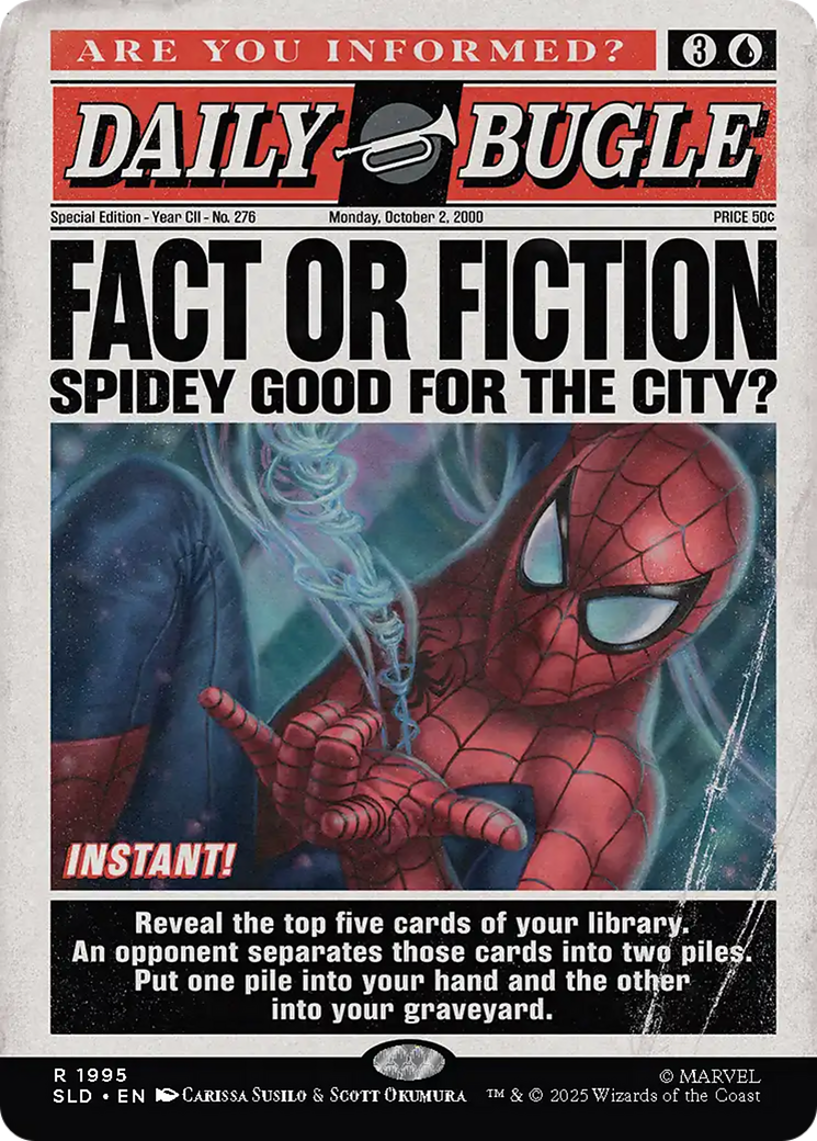 Fact or Fiction (1995) (Rainbow Foil) [Secret Lair Drop Series] | Boutique FDB TCG