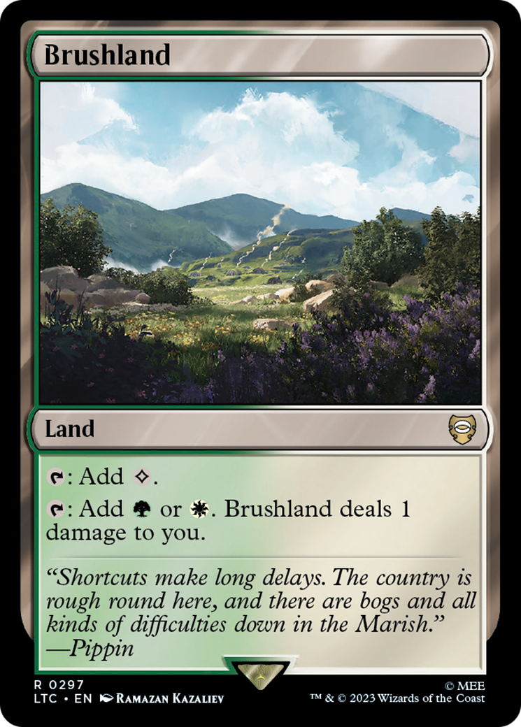 Brushland [The Lord of the Rings: Tales of Middle-Earth Commander] | Boutique FDB TCG