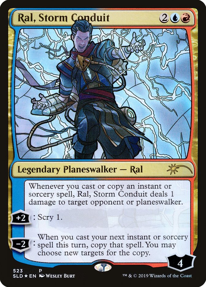 Ral, Storm Conduit (Stained Glass) [Secret Lair Drop Promos] | Boutique FDB TCG