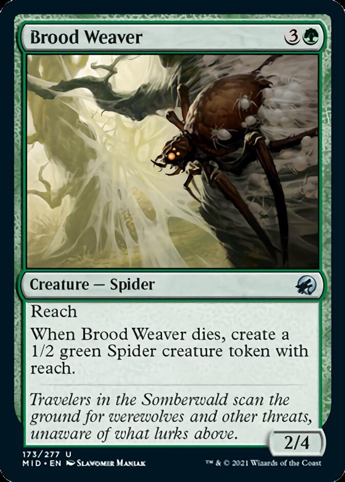 Brood Weaver [Innistrad: Midnight Hunt] | Boutique FDB TCG