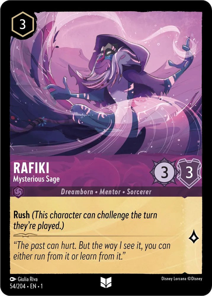 Rafiki - Mysterious Sage (54/204) [The First Chapter] | Boutique FDB TCG