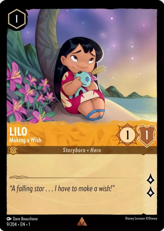Lilo - Making a Wish (9/204) [The First Chapter] | Boutique FDB TCG