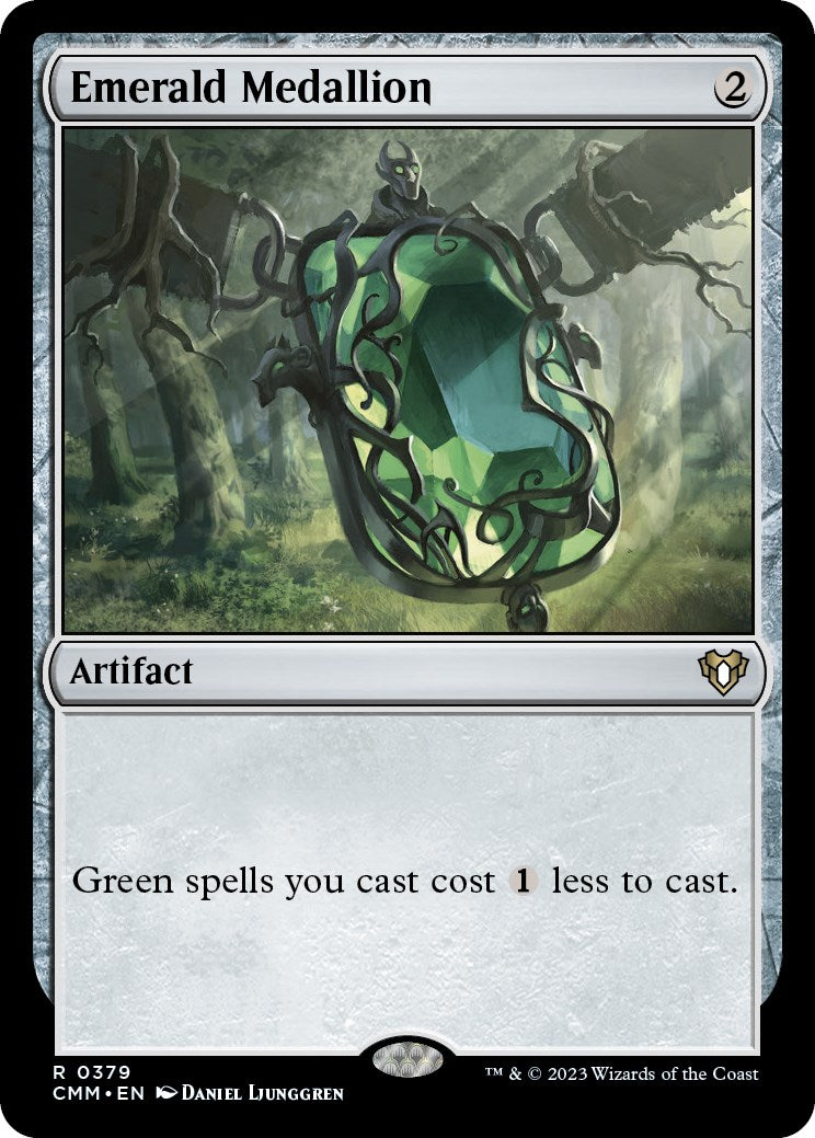 Emerald Medallion [Commander Masters] | Boutique FDB TCG