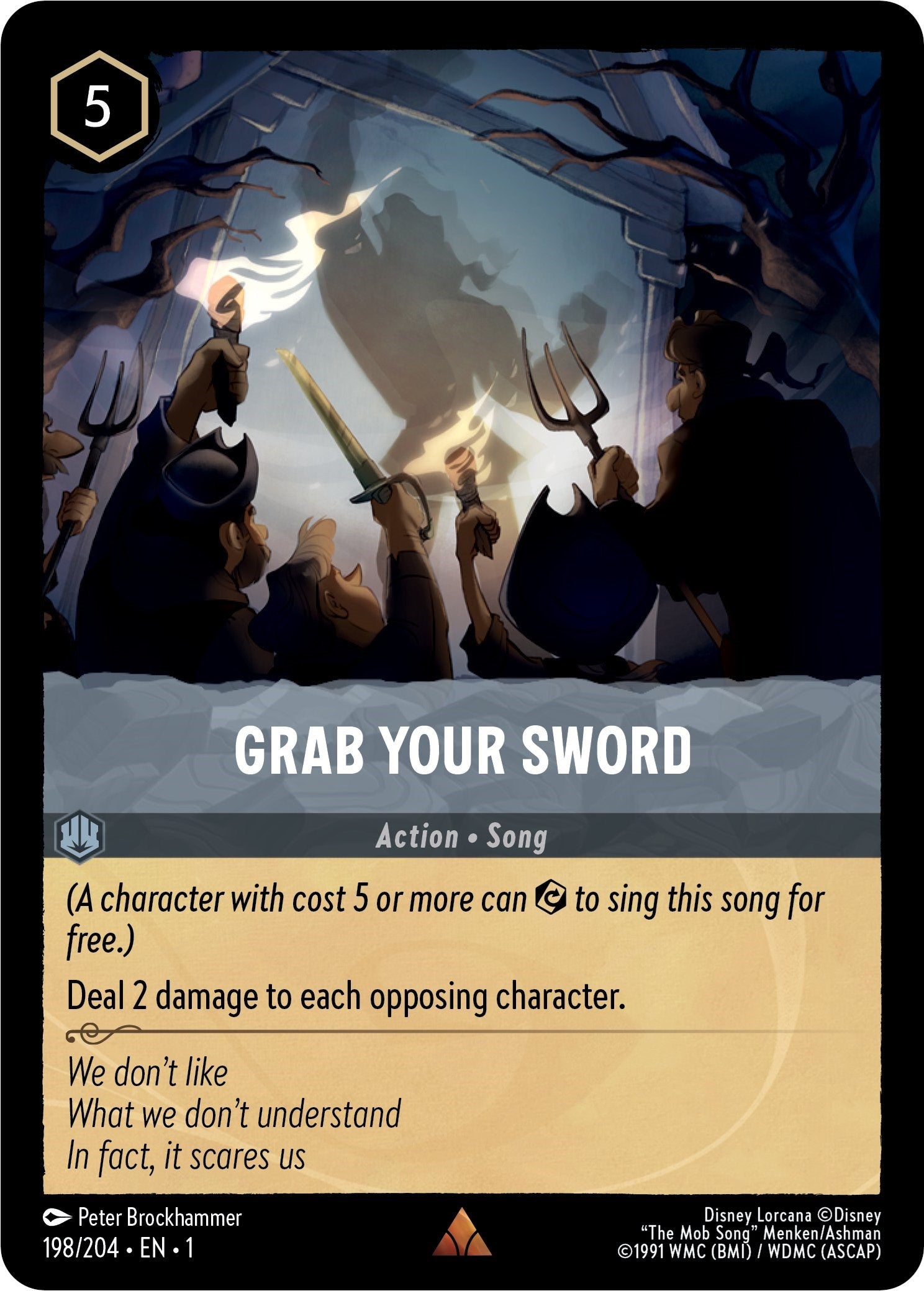 Grab Your Sword (198/204) [The First Chapter] | Boutique FDB TCG