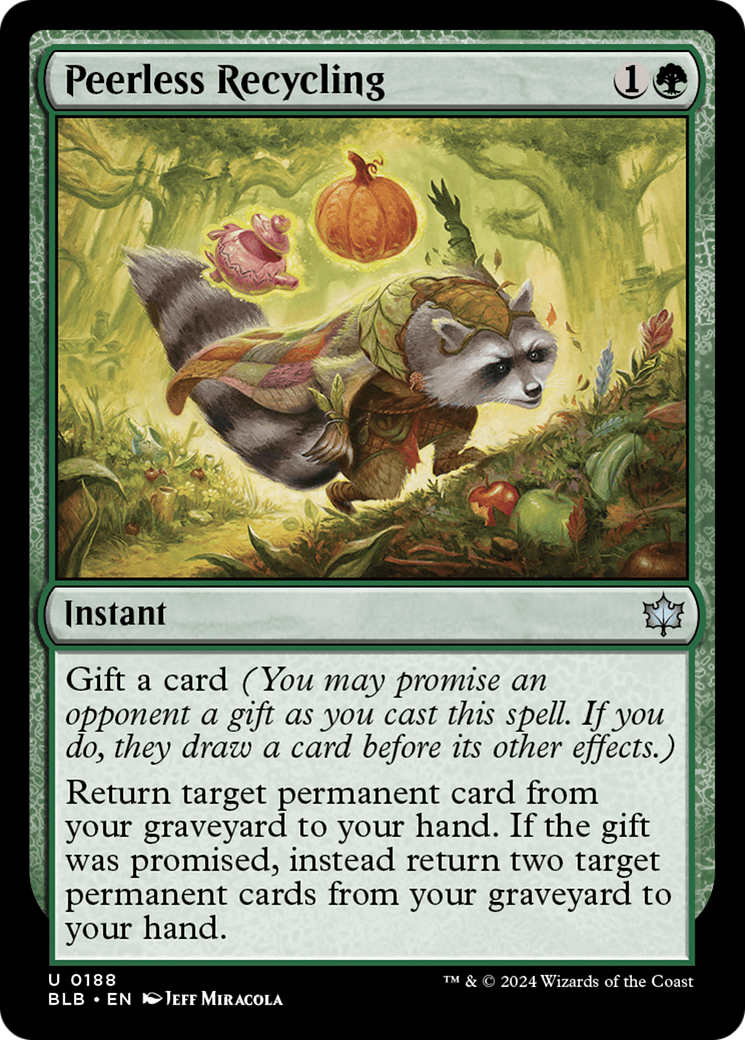 Peerless Recycling [Bloomburrow] | Boutique FDB TCG