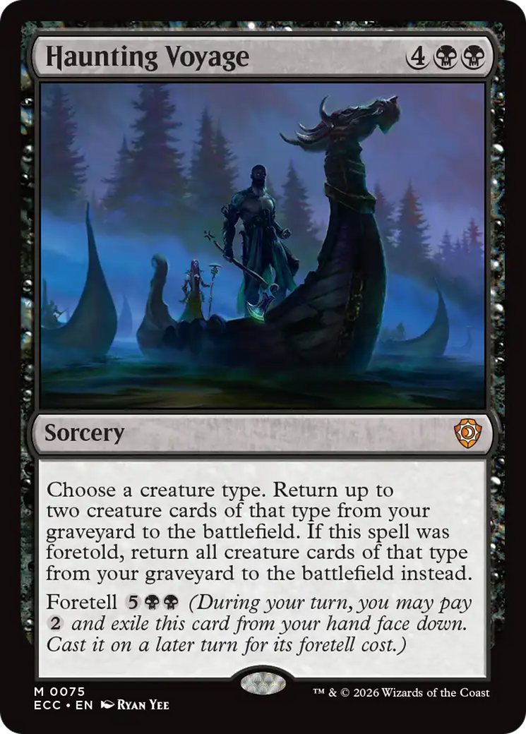 Haunting Voyage [Lorwyn Eclipsed Commander] | Boutique FDB TCG