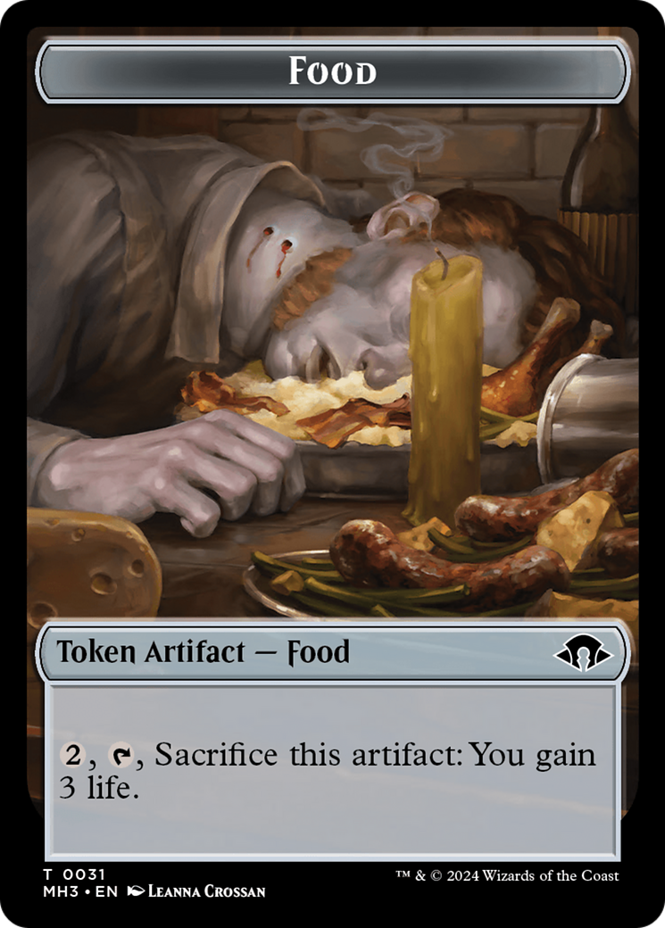 Eldrazi Spawn // Food Double-Sided Token [Modern Horizons 3 Tokens] | Boutique FDB TCG