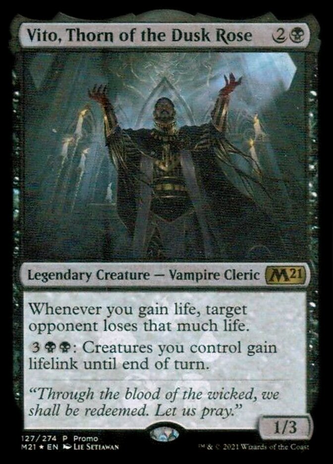 Vito, Thorn of the Dusk Rose [Resale Promos] | Boutique FDB TCG