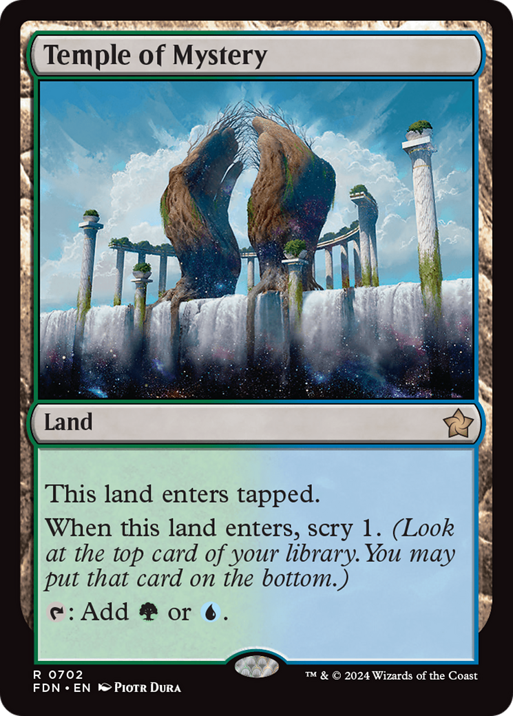 Temple of Mystery [Foundations] | Boutique FDB TCG