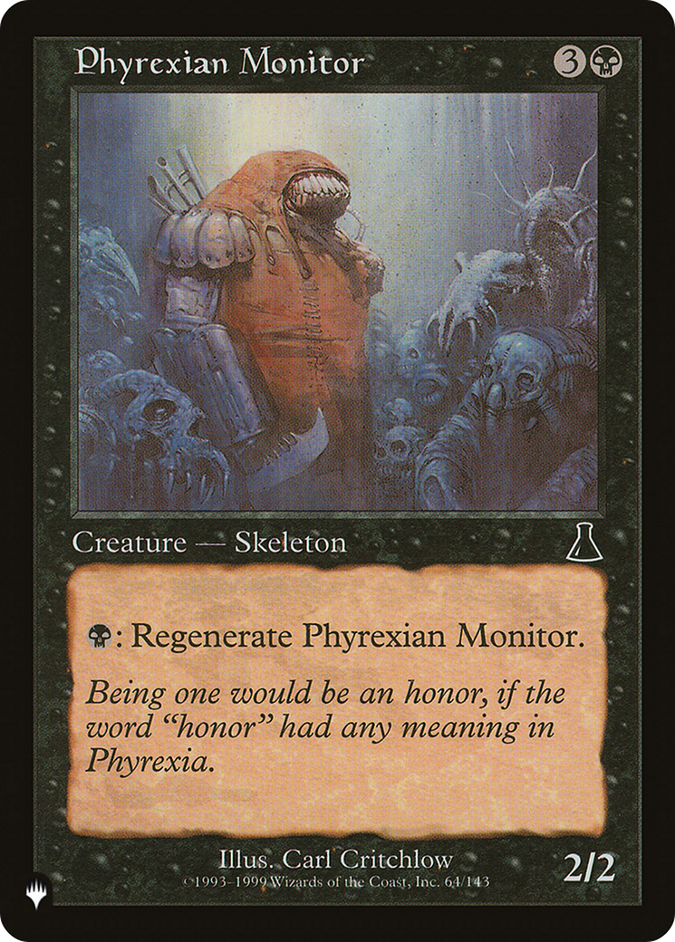 Phyrexian Monitor [The List] | Boutique FDB TCG