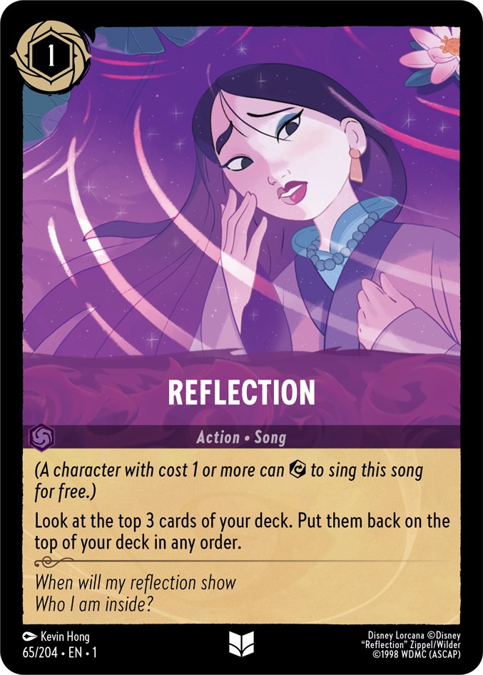 Reflection (65/204) [The First Chapter] | Boutique FDB TCG
