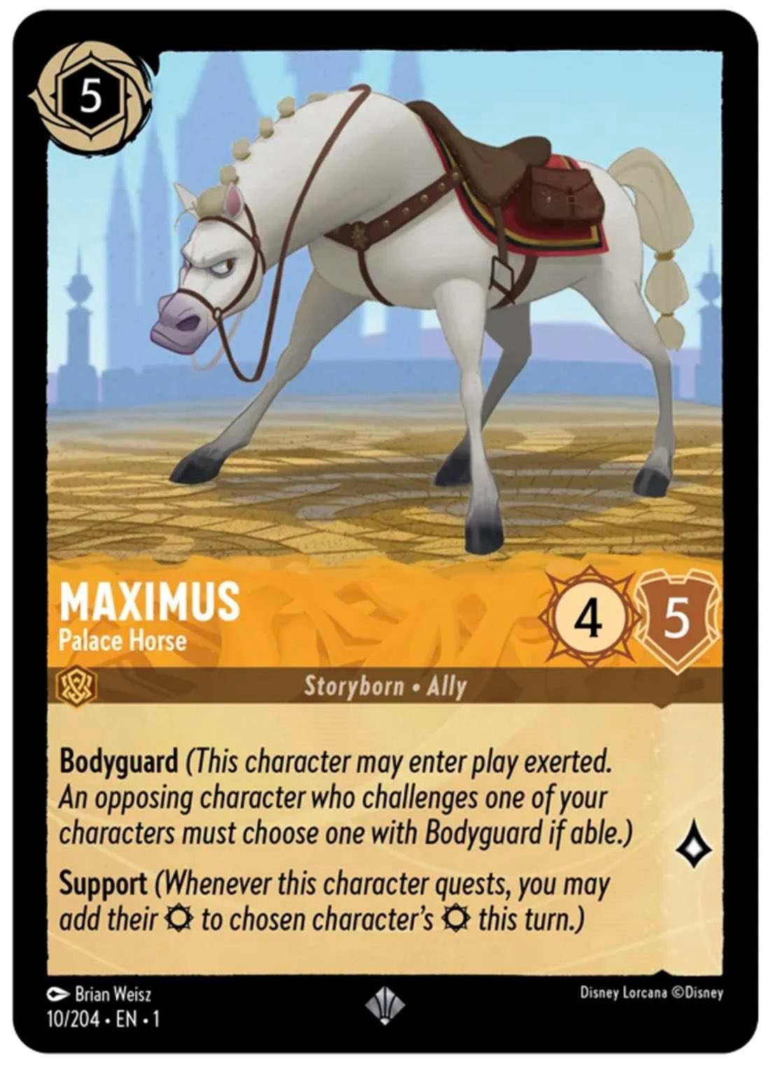 Maximus - Palace Horse (10/204) [The First Chapter] | Boutique FDB TCG