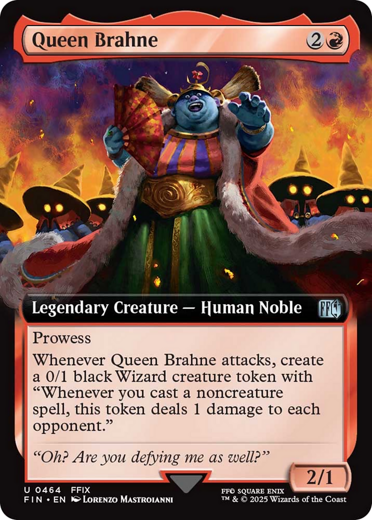 Queen Brahne (Extended Art) [FINAL FANTASY] | Boutique FDB TCG