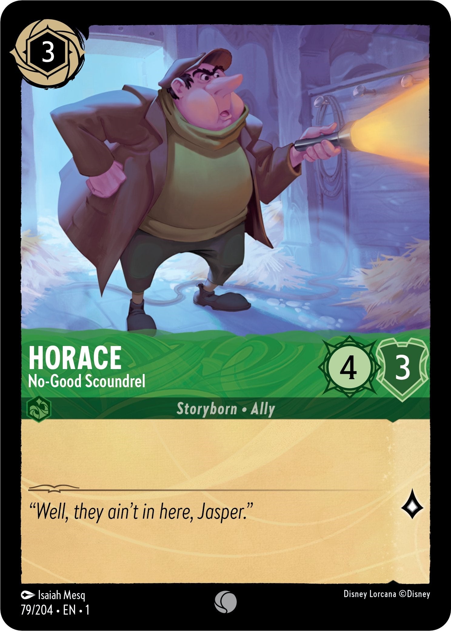 Horace - No-Good Scoundrel (79/204) [The First Chapter] | Boutique FDB TCG