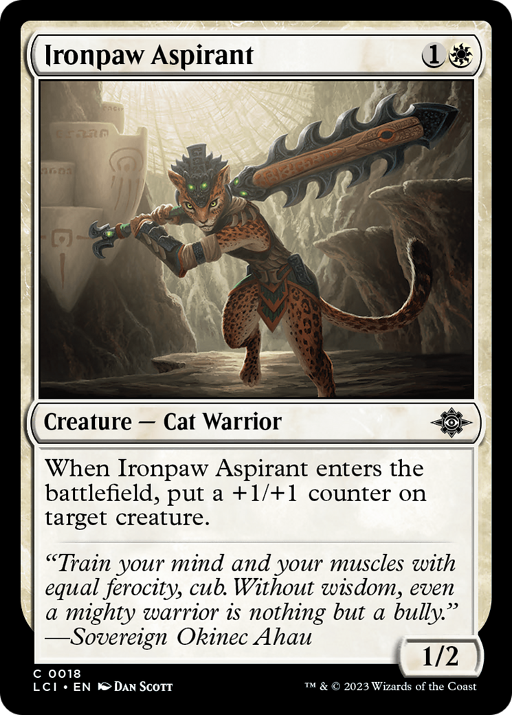 Ironpaw Aspirant [The Lost Caverns of Ixalan] | Boutique FDB TCG