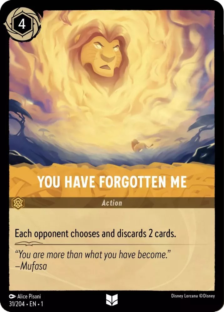 You Have Forgotten Me (31/204) [The First Chapter] | Boutique FDB TCG