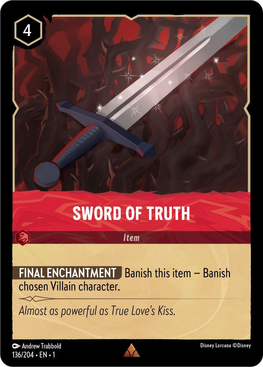 Sword of Truth (136/204) [The First Chapter] | Boutique FDB TCG