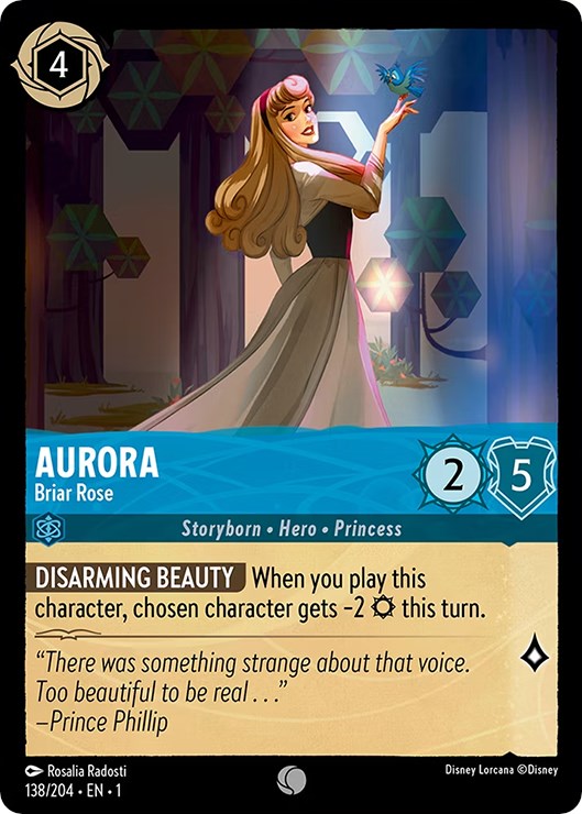 Aurora - Briar Rose (138/204) [The First Chapter] | Boutique FDB TCG