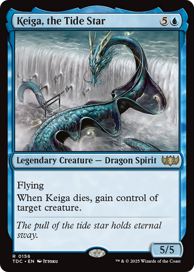 Keiga, the Tide Star [Tarkir: Dragonstorm Commander] | Boutique FDB TCG