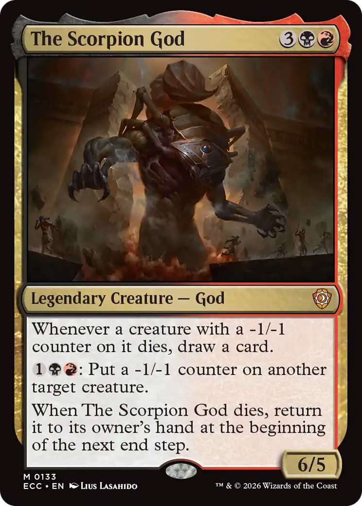 The Scorpion God [Lorwyn Eclipsed Commander] | Boutique FDB TCG