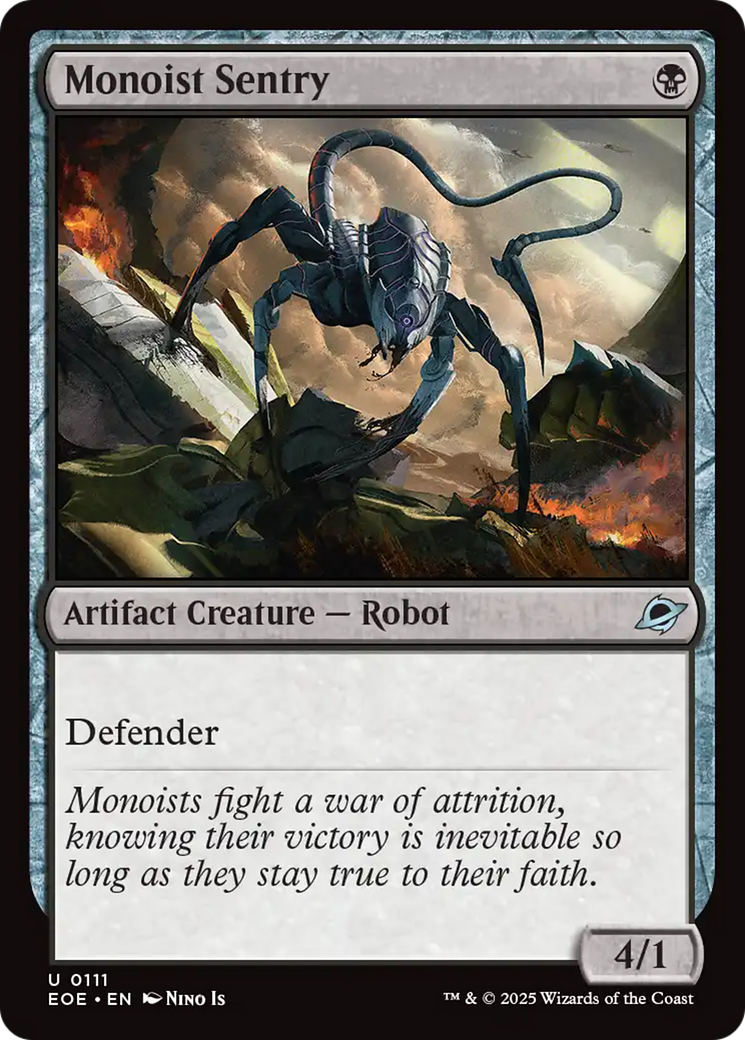 Monoist Sentry [Edge of Eternities] | Boutique FDB TCG