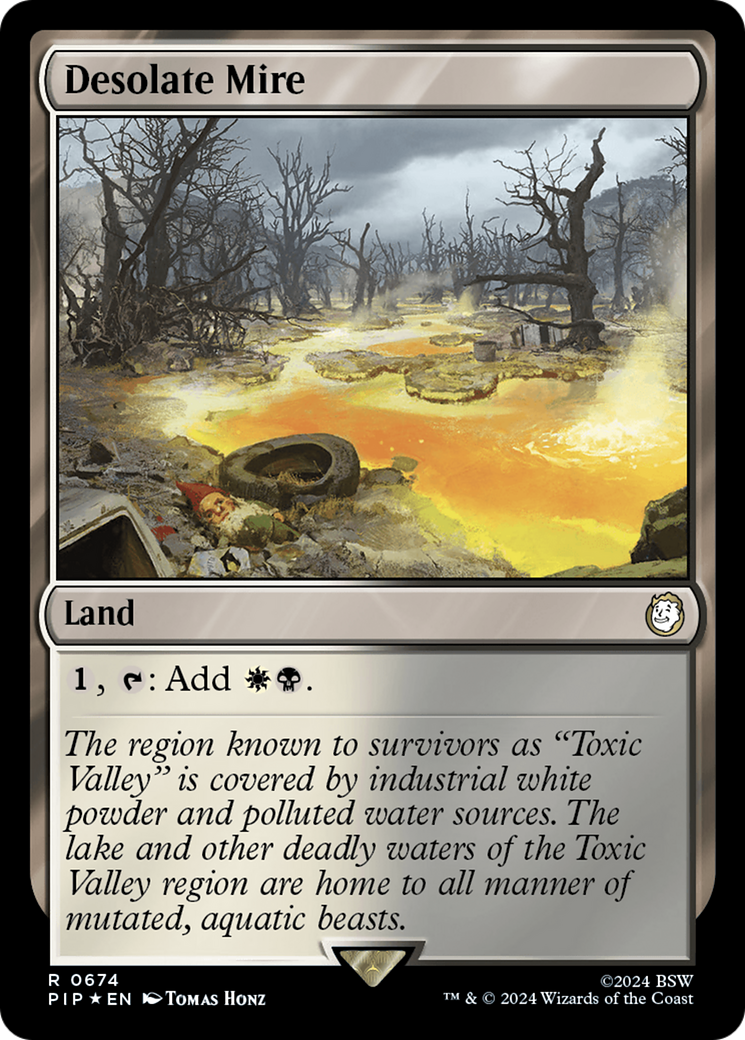 Desolate Mire (Surge Foil) [Fallout] | Boutique FDB TCG