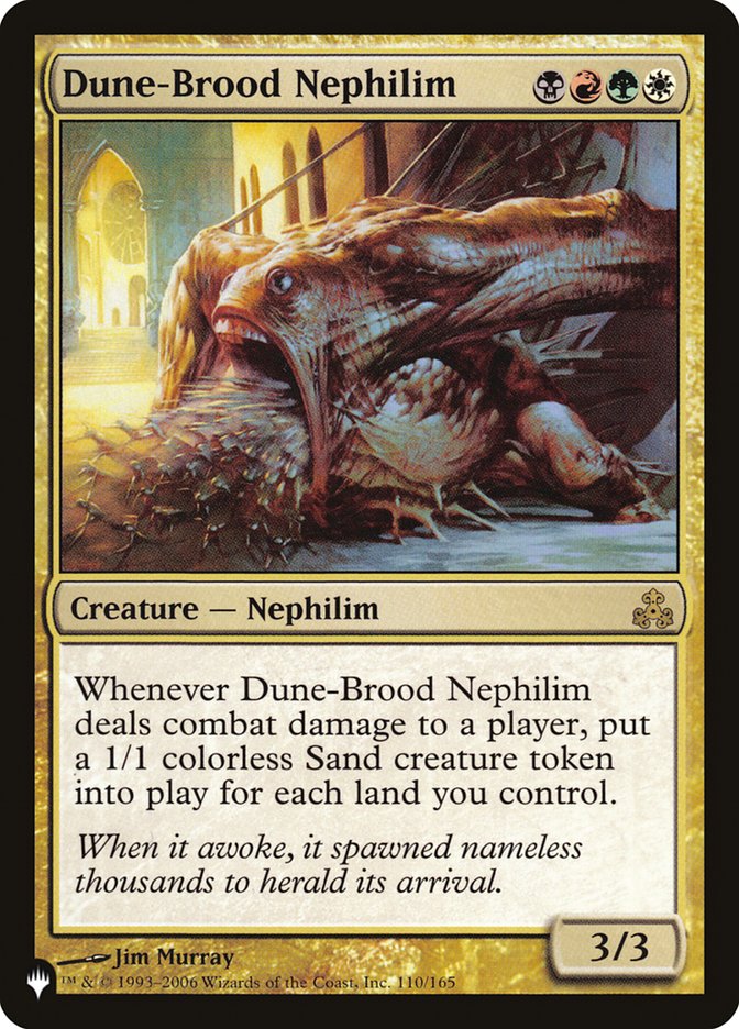 Dune-Brood Nephilim [The List] | Boutique FDB TCG