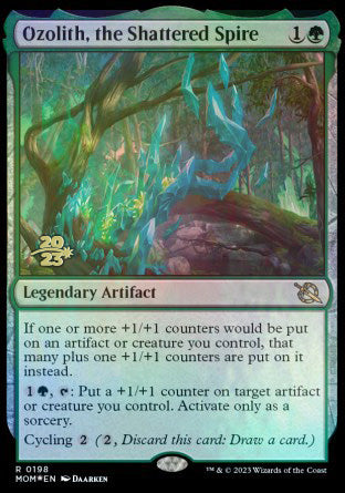 Ozolith, the Shattered Spire [March of the Machine Prerelease Promos] | Boutique FDB TCG