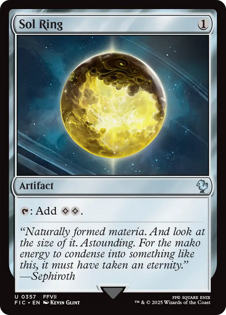 Sol Ring (0357) [FINAL FANTASY Commander] | Boutique FDB TCG