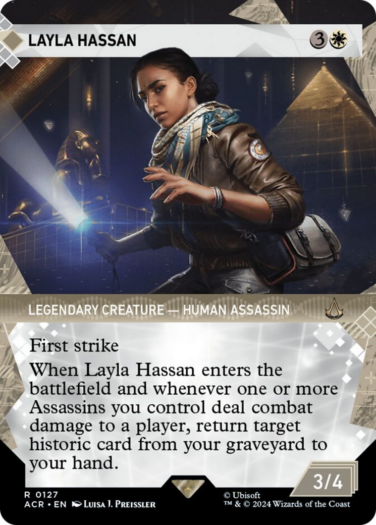 Layla Hassan (Showcase) [Assassin's Creed] | Boutique FDB TCG