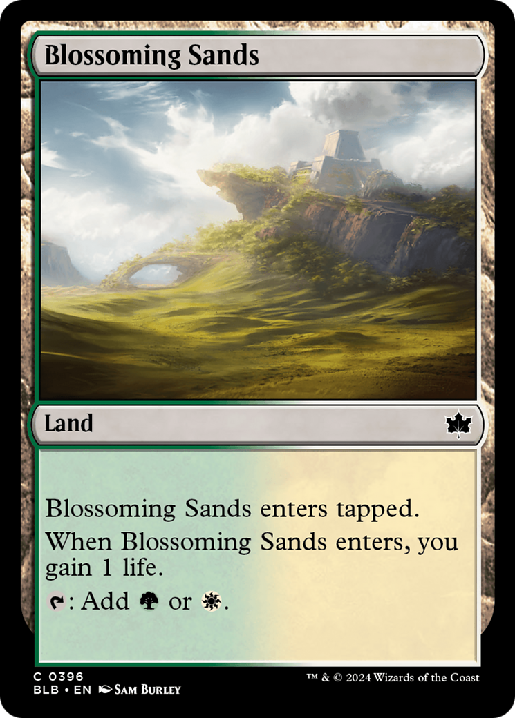 Blossoming Sands [Bloomburrow] | Boutique FDB TCG