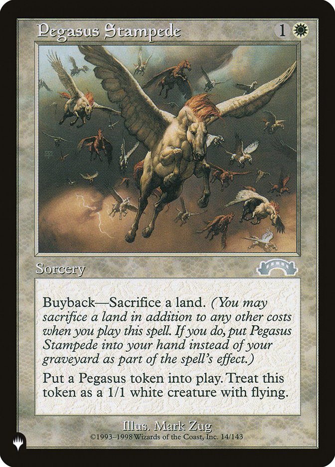 Pegasus Stampede [The List] | Boutique FDB TCG