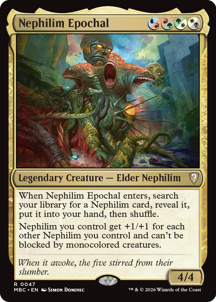 Nephilim Epochal [Mystery Booster: Commander Edition] | Boutique FDB TCG