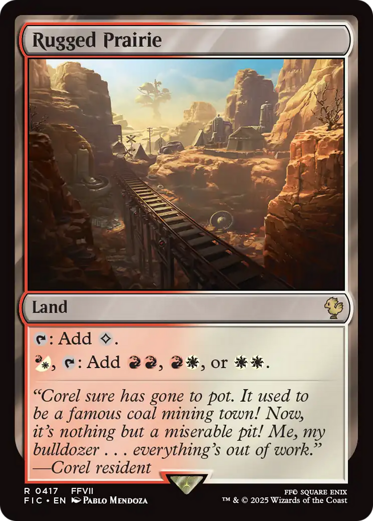 Rugged Prairie [FINAL FANTASY Commander] | Boutique FDB TCG