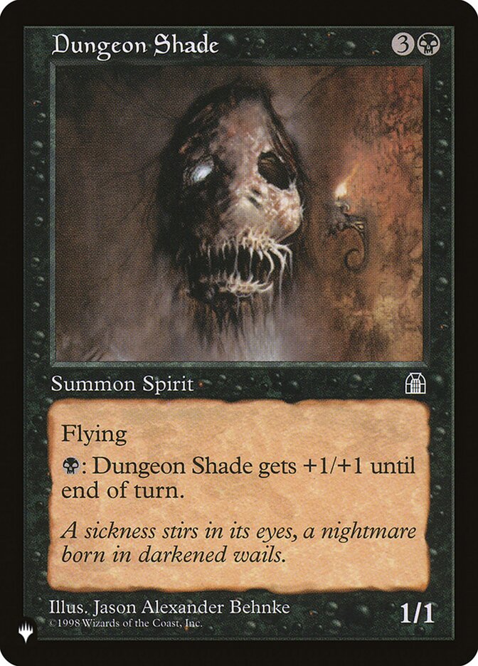 Dungeon Shade [The List] | Boutique FDB TCG