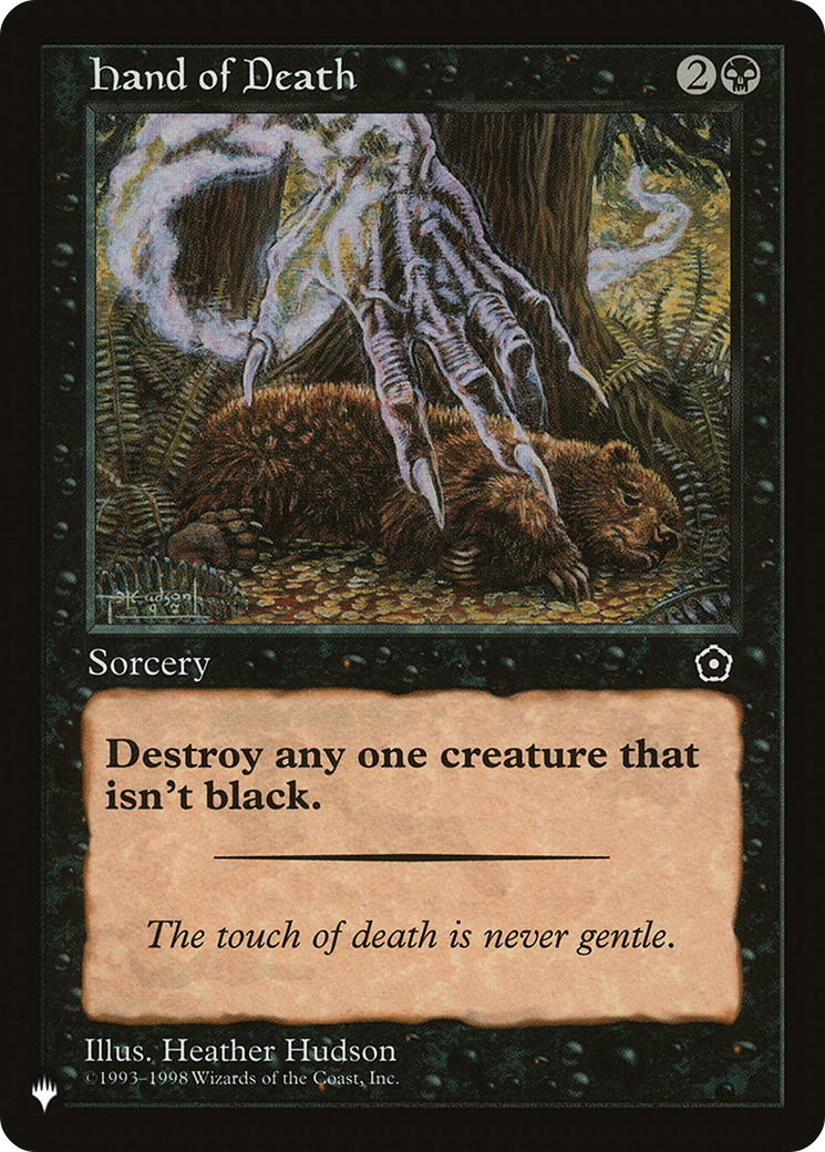 Hand of Death [The List Reprints] | Boutique FDB TCG