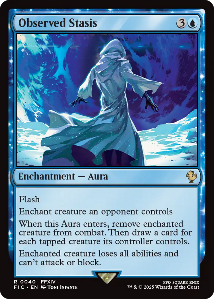 Observed Stasis [FINAL FANTASY Commander] | Boutique FDB TCG