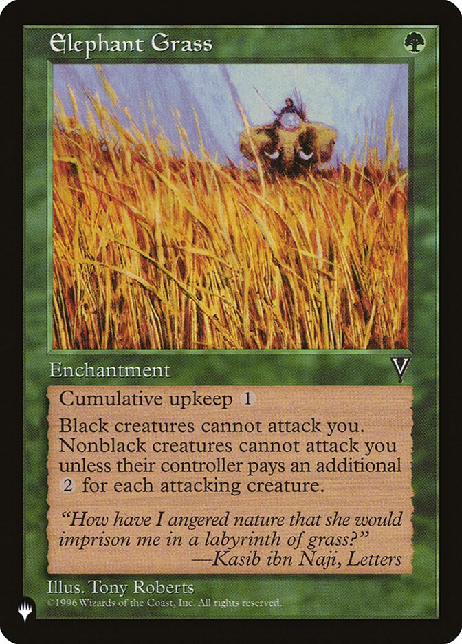 Elephant Grass [The List] | Boutique FDB TCG