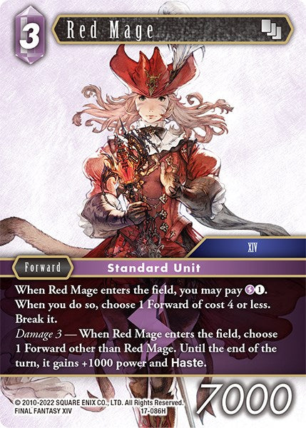 Red Mage [Rebellion's Call] | Boutique FDB TCG