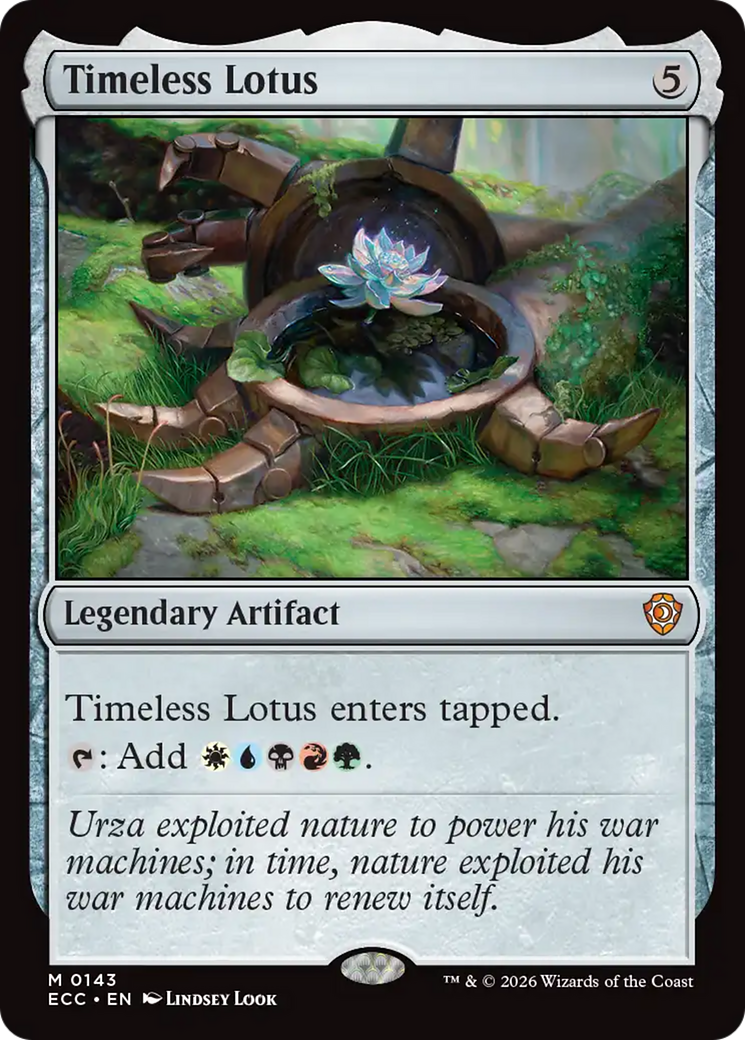 Timeless Lotus [Lorwyn Eclipsed Commander] | Boutique FDB TCG