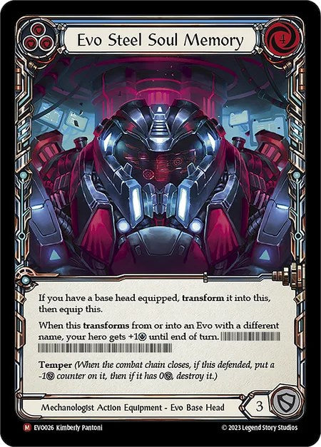 Evo Steel Soul Memory [EVO026] (Bright Lights) | Boutique FDB TCG