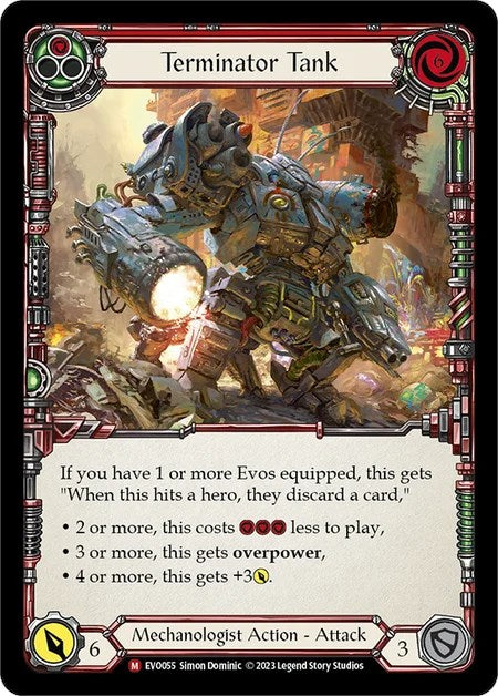 Terminator Tank [EVO055] (Bright Lights) | Boutique FDB TCG